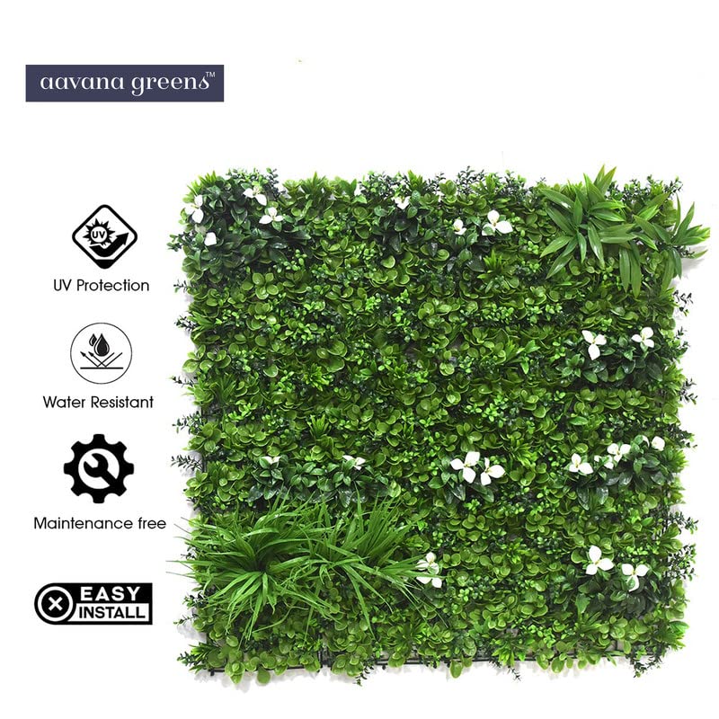 Artificial Wall Grass for Home & office Decoration-(1 pc), 100 x 100cm Vertical Garden Wall Panel