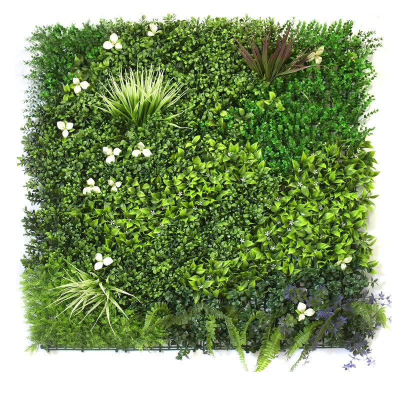 Artificial Wall Grass for Home & office Decoration-(1 pc), 100 x 100cm Vertical Garden Wall Panel