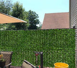 Artificial Ivy Privacy Fence Wall Screen, 1M X3M Hedges Fence and Faux Leaf Decoration for Outdoor Garden Decor