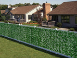 Artificial Ivy Privacy Fence Wall Screen, 1M X3M Hedges Fence and Faux Leaf Decoration for Outdoor Garden Decor