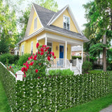 Artificial Ivy Privacy Fence Wall Screen, 1M X3M Hedges Fence and Faux Leaf Decoration for Outdoor Garden Decor