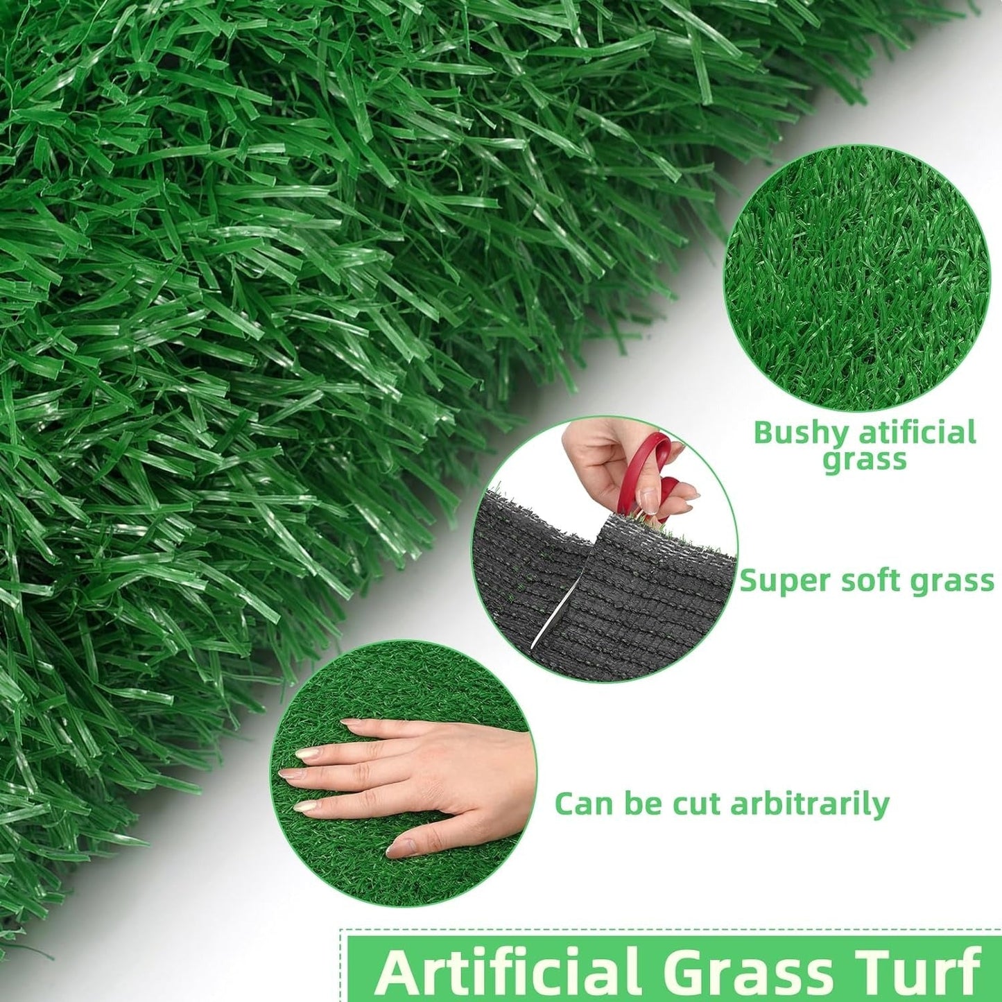 Premium Synthetic Artificial Grass Turf 35mm