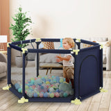 Kids Playard Playpen for Baby Toddlers, Large Indoor Outdoor Kids Activity Centre