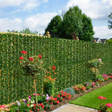 Artificial Ivy Privacy Fence Wall Screen, 1M X3M Hedges Fence and Faux Leaf Decoration for Outdoor Garden Decor