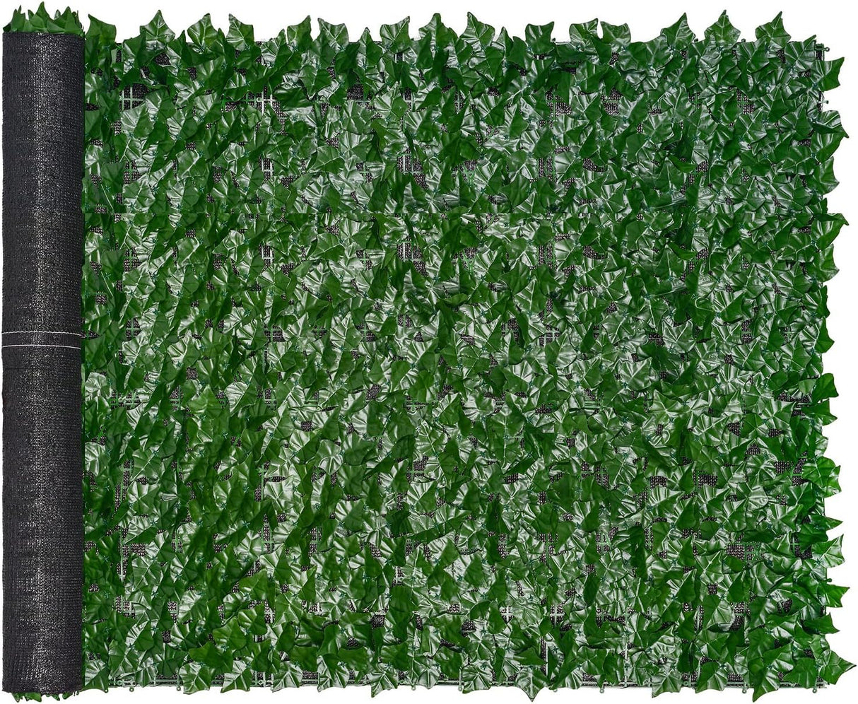 Artificial Ivy Privacy Fence Wall Screen, 1M X3M Hedges Fence and Faux Leaf Decoration for Outdoor Garden Decor