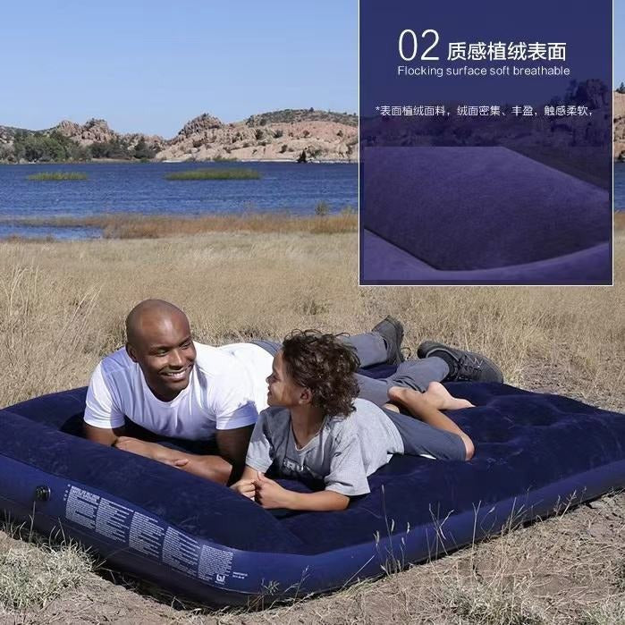 Inflatable Air Mattress With Electric Air Pump 4 by 6