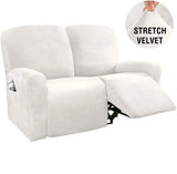 Recliner Velvet Covers Sofa Slipcovers