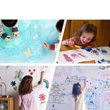 Children Coloring Roll Graffiti Drawing  Paper Chart 2pcs