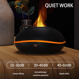 7 Color Flame Aroma Diffuser 200ml Fire Flame Humidifier