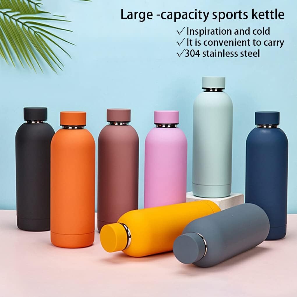 Stainless Steel Bowling Shape Water Bottle For Travel Sport, Gifts